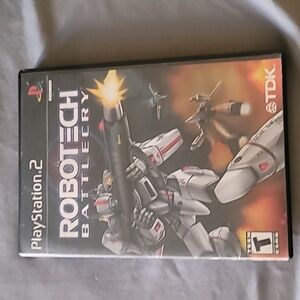 PS2 video game.  ROBOTECH